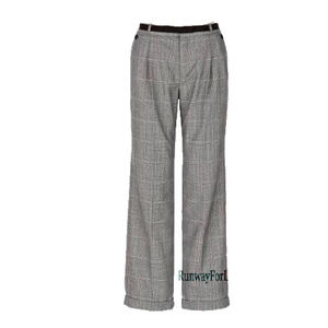 ANTHROPOLOGIE Daughters Liberation Wool Belted Pants 6